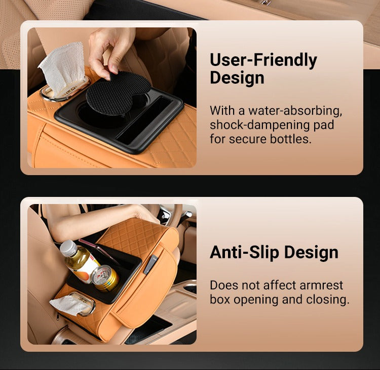 DriveEase – Multifunctional Car Armrest Cushion
