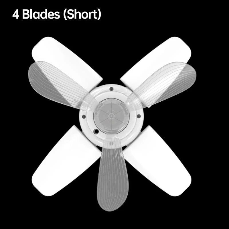 WhisperWind | Foldable LED Ceiling Fan