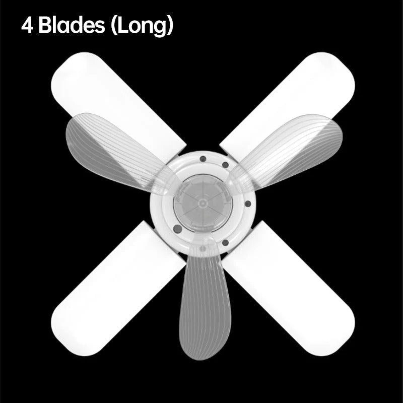 WhisperWind | Foldable LED Ceiling Fan