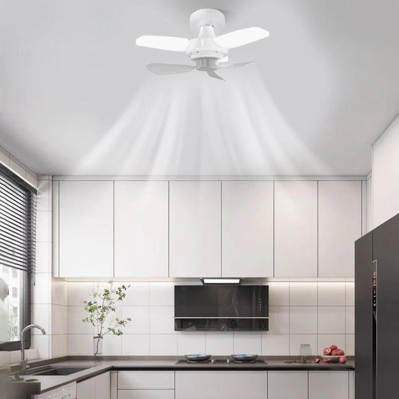 WhisperWind | Foldable LED Ceiling Fan