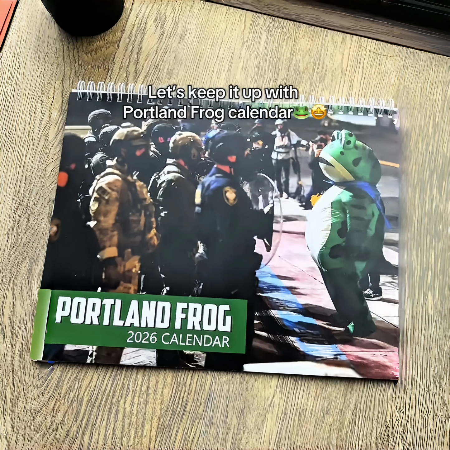 FrogSpirit - Bold Portland Art Calendar 2026