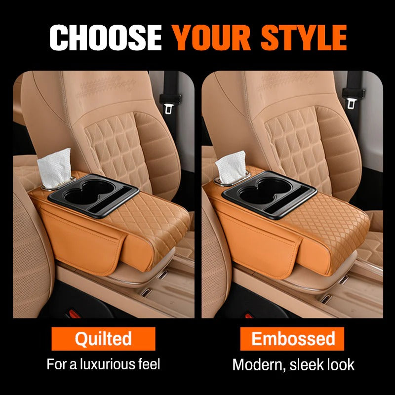 DriveEase – Multifunctional Car Armrest Cushion
