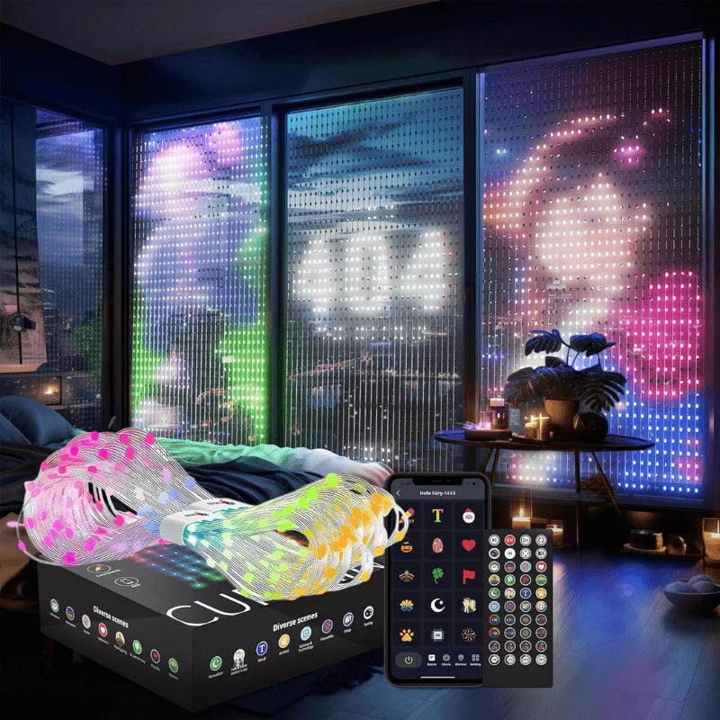 LumiSync – Smart LED Curtain Lights