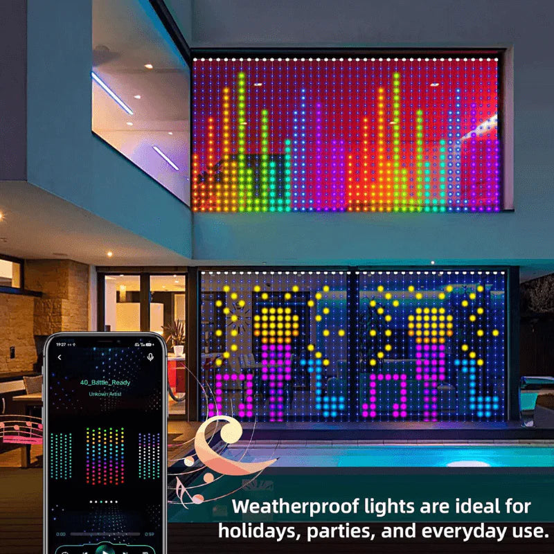 LumiSync – Smart LED Curtain Lights