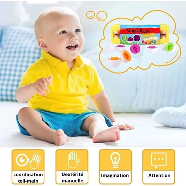 MagicEggs – Baby Learning & Matching Game