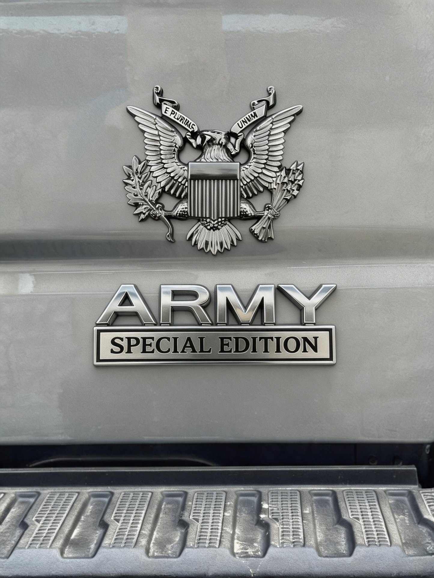 EliteValor – Military Eagle Chrome Badge