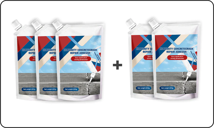 FixCrete – Dual-Action Concrete Crack Repair Filler