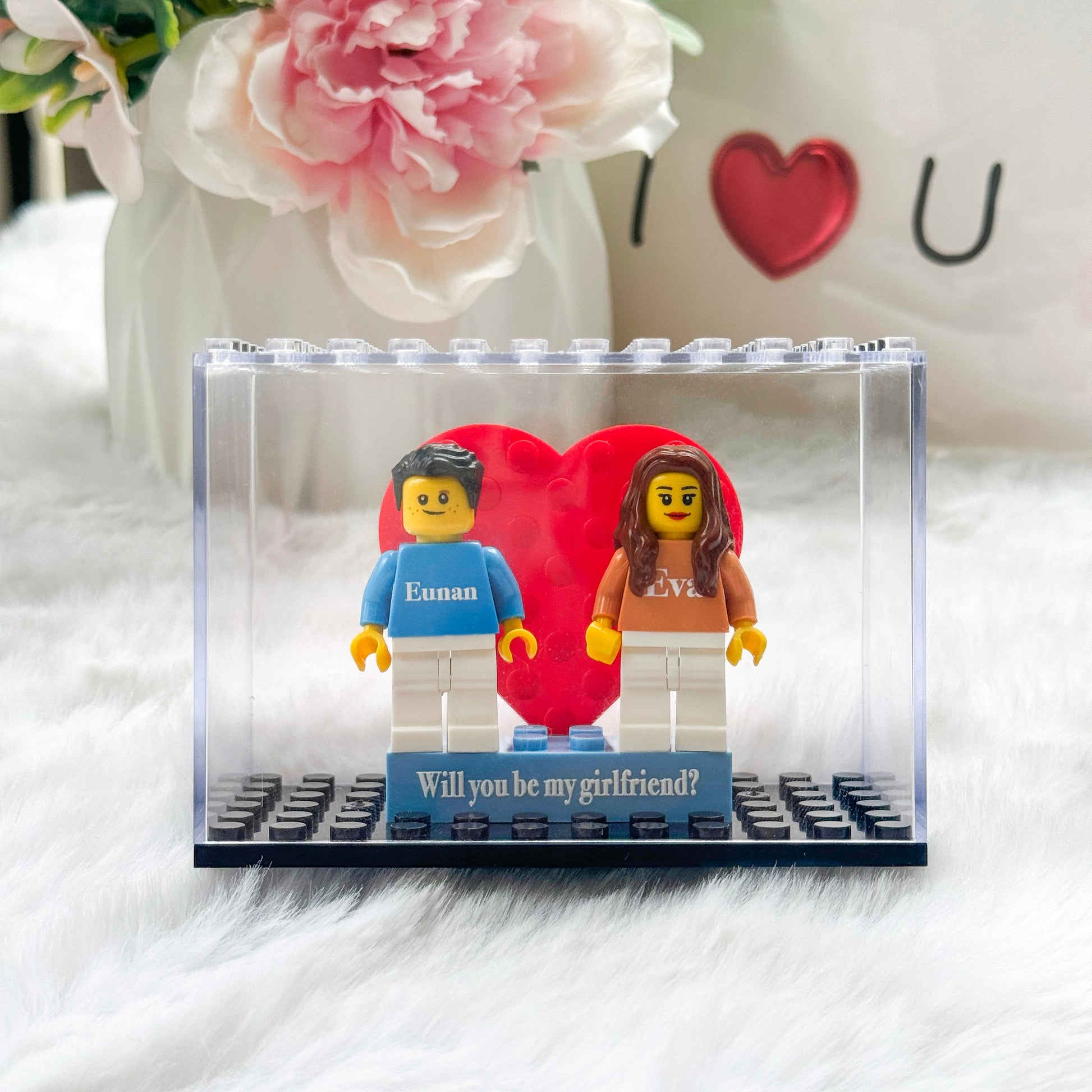 BrickLove – Custom Couple Mini Figure Gift Set
