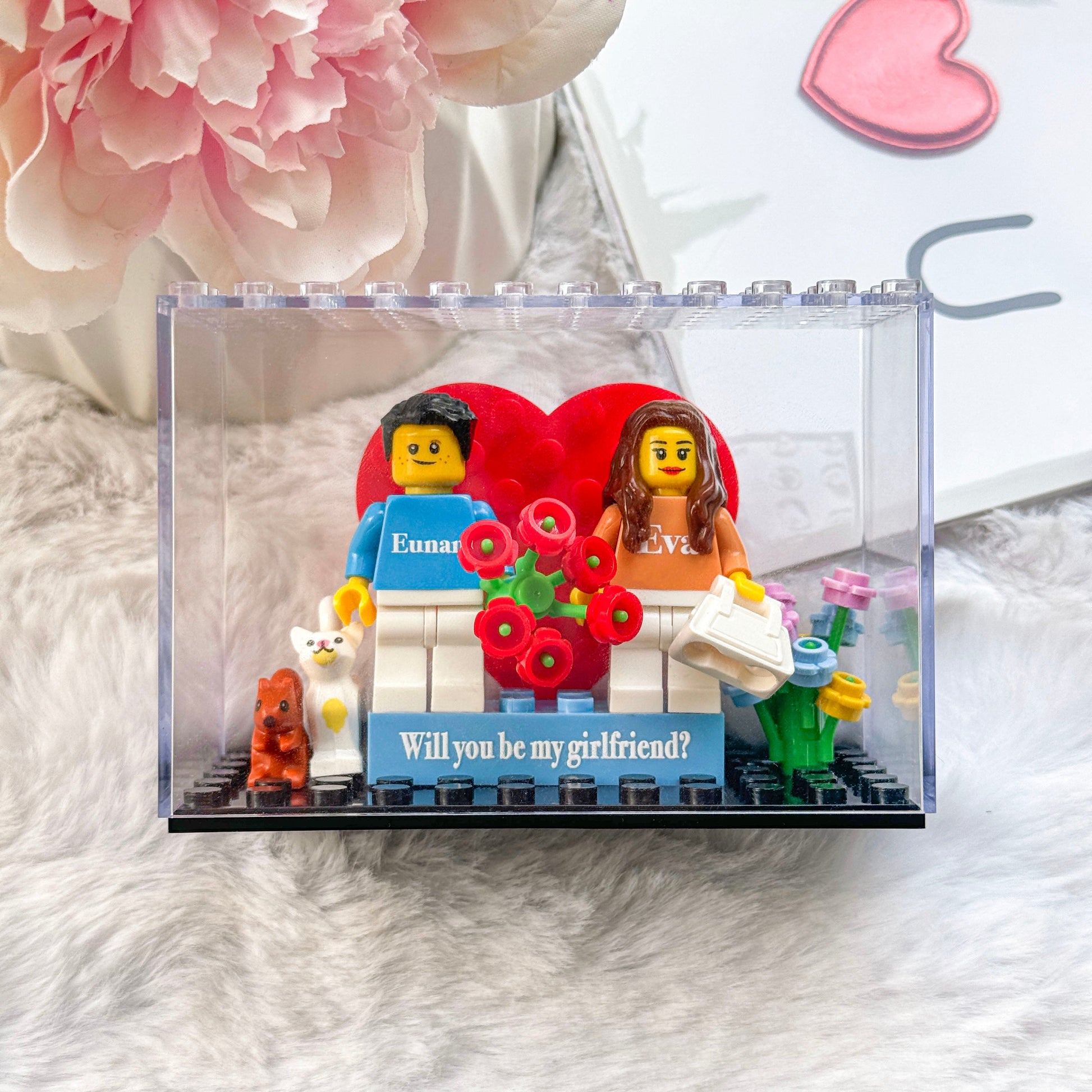 BrickLove – Custom Couple Mini Figure Gift Set