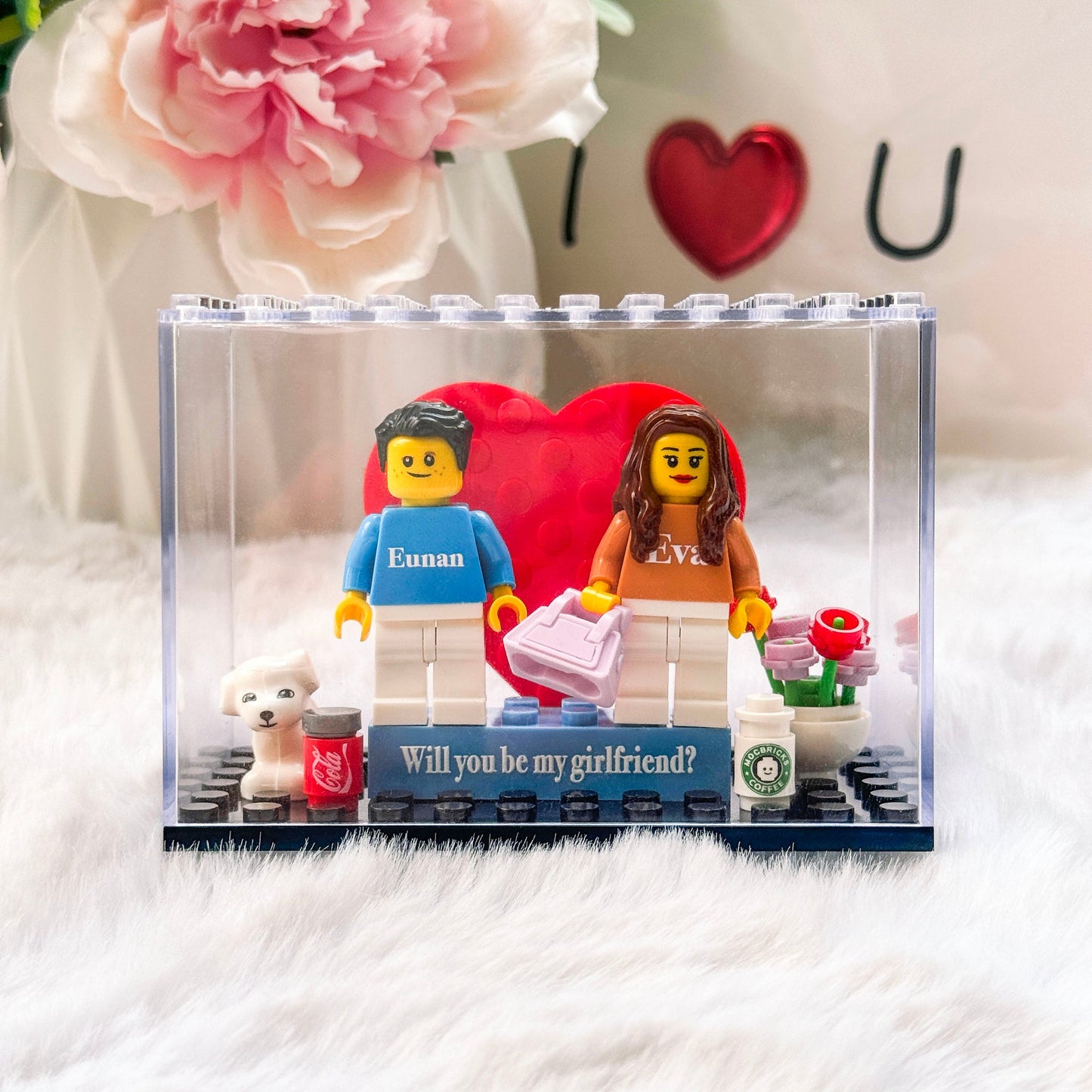BrickCraft Duo - Custom Name Brick Set