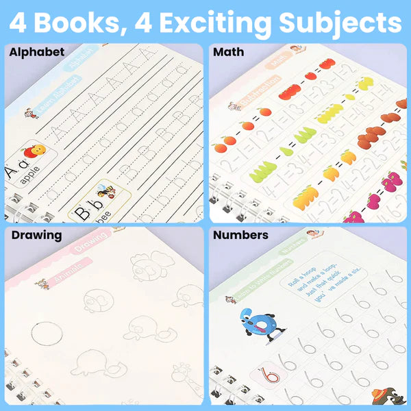 MagicGroove – Reusable Tracing Book with Disappearing Ink