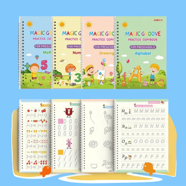 MagicGroove – Reusable Tracing Book with Disappearing Ink