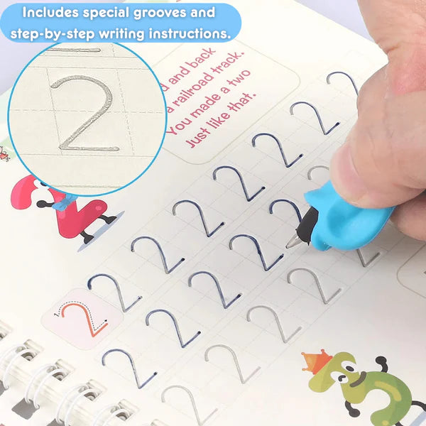 MagicGroove – Reusable Tracing Book with Disappearing Ink