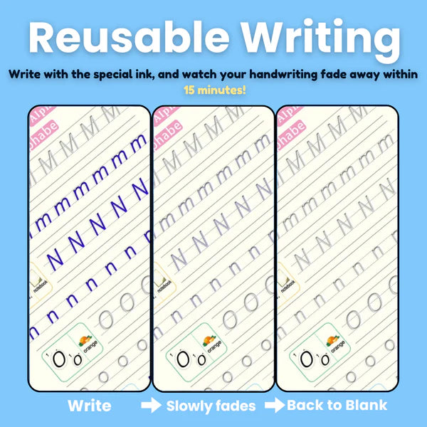MagicGroove – Reusable Tracing Book with Disappearing Ink