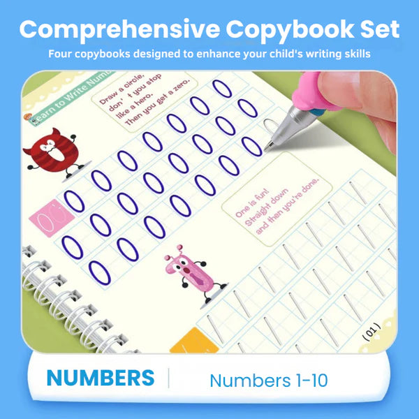 MagicGroove – Reusable Tracing Book with Disappearing Ink