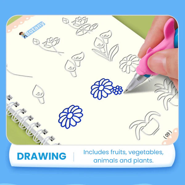 MagicGroove – Reusable Tracing Book with Disappearing Ink