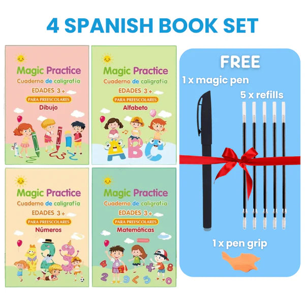 MagicGroove – Reusable Tracing Book with Disappearing Ink