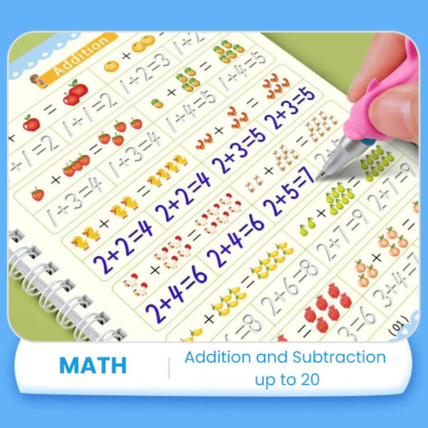 MagicGroove – Reusable Tracing Book with Disappearing Ink