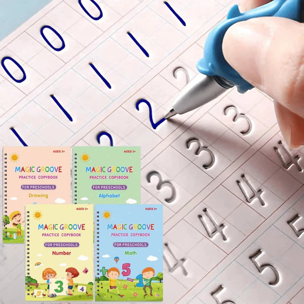 MagicGroove – Reusable Tracing Book with Disappearing Ink