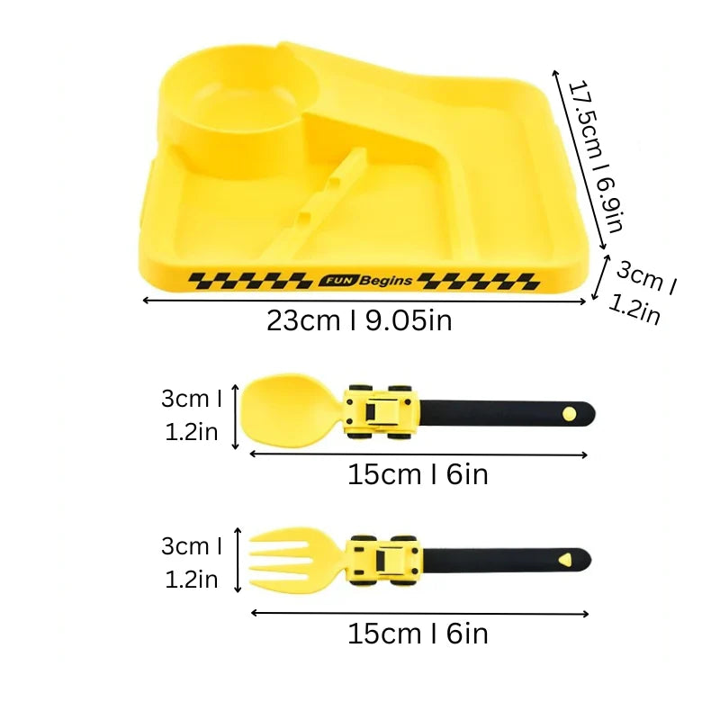 LittleBuilder – Fun Construction Meal Set