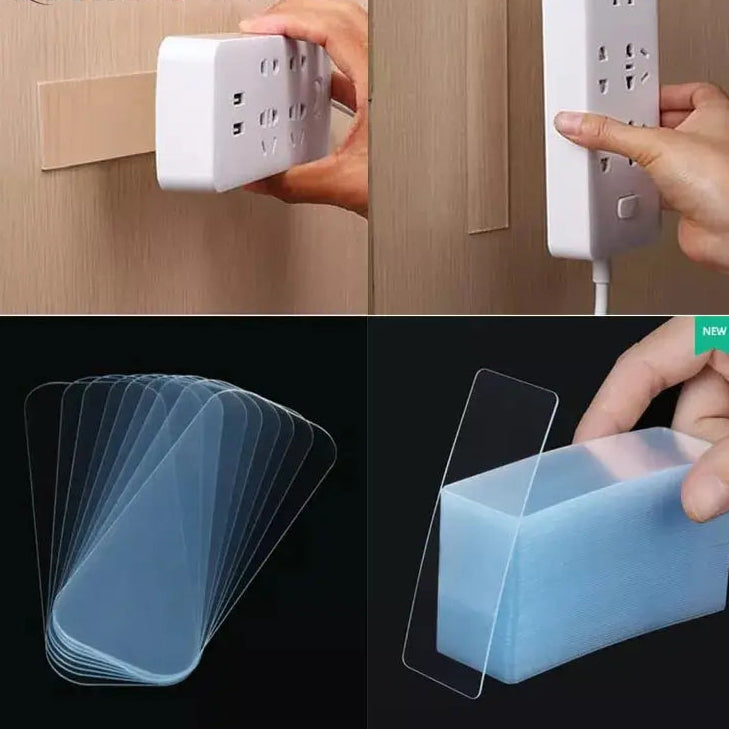 StickEasy - No-Damage Reusable Nano Tape Tabs