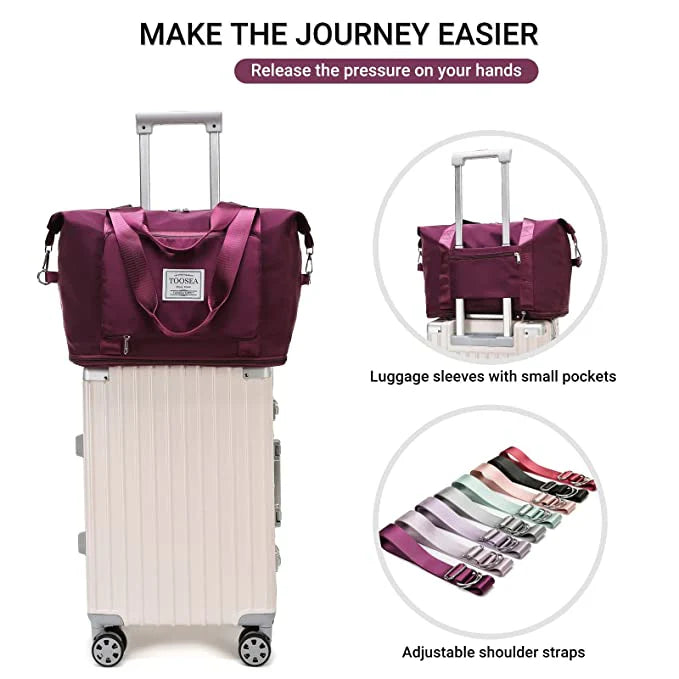 TravelMate – Waterproof Foldable Duffel Bag