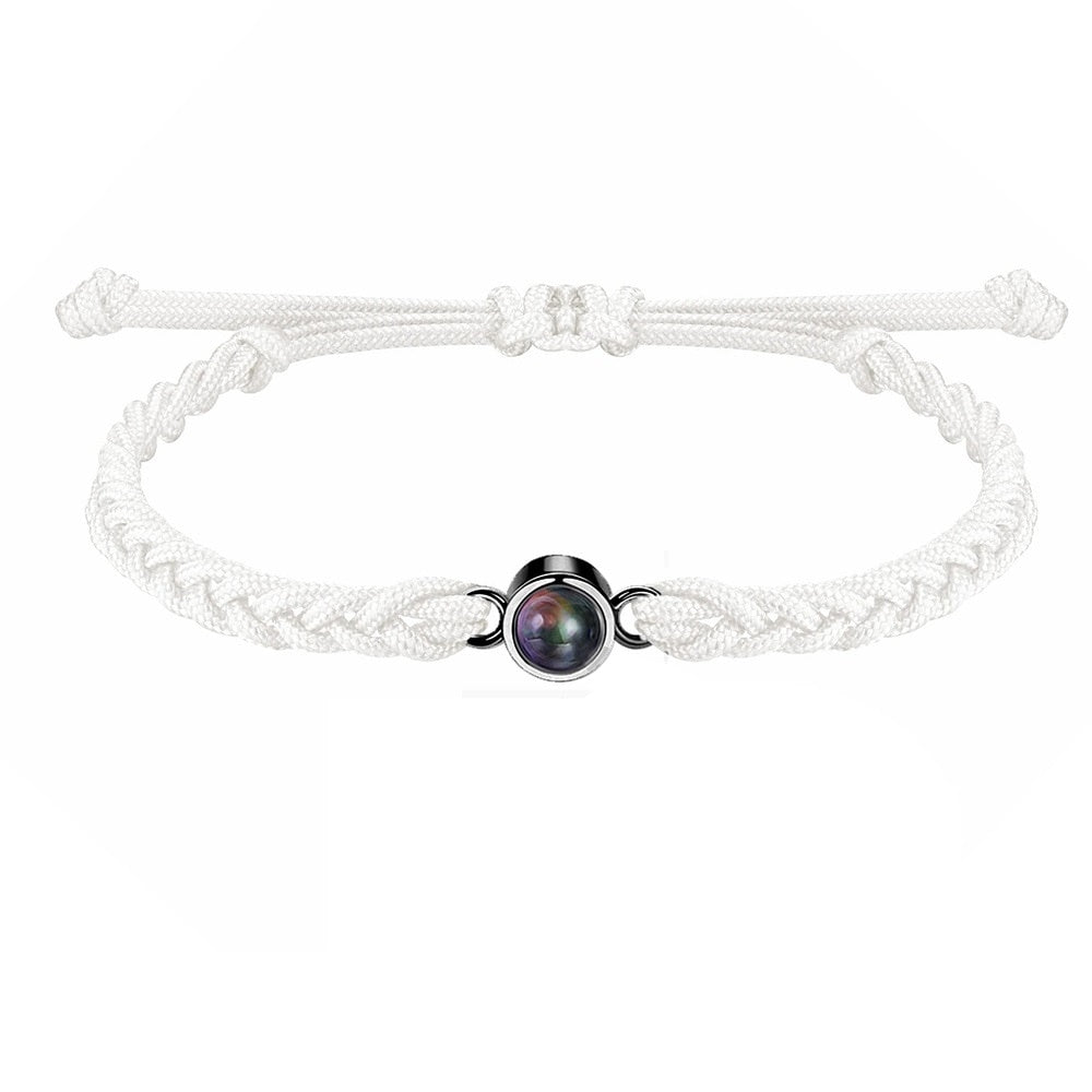 InfinityGlimpse - Hidden Photo Treasure Bracelet