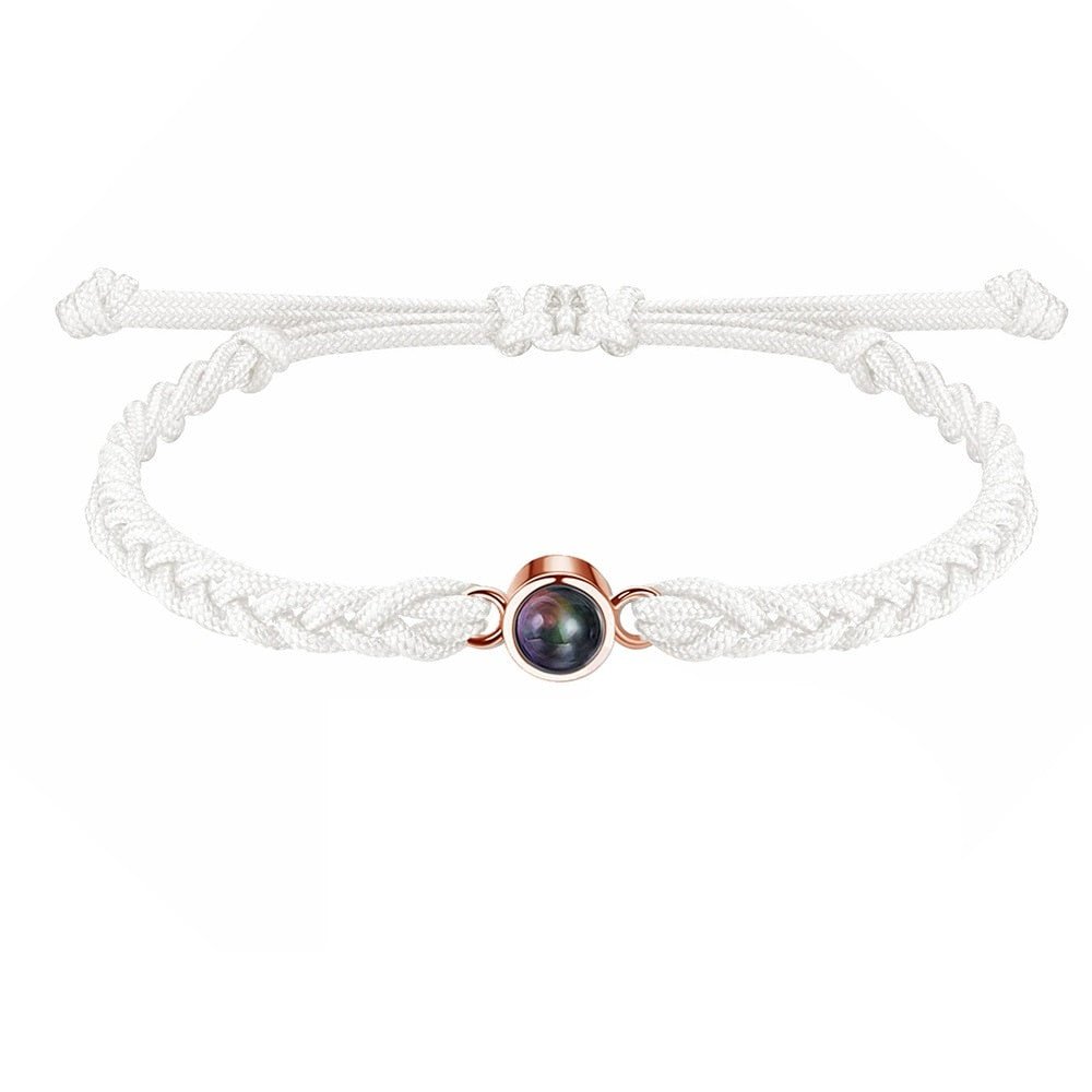InfinityGlimpse - Hidden Photo Treasure Bracelet