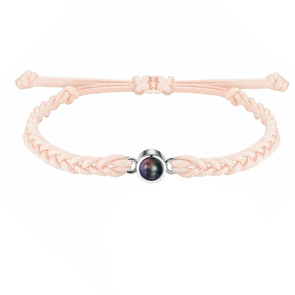 InfinityGlimpse - Hidden Photo Treasure Bracelet