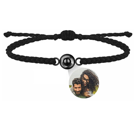 InfinityGlimpse - Hidden Photo Treasure Bracelet