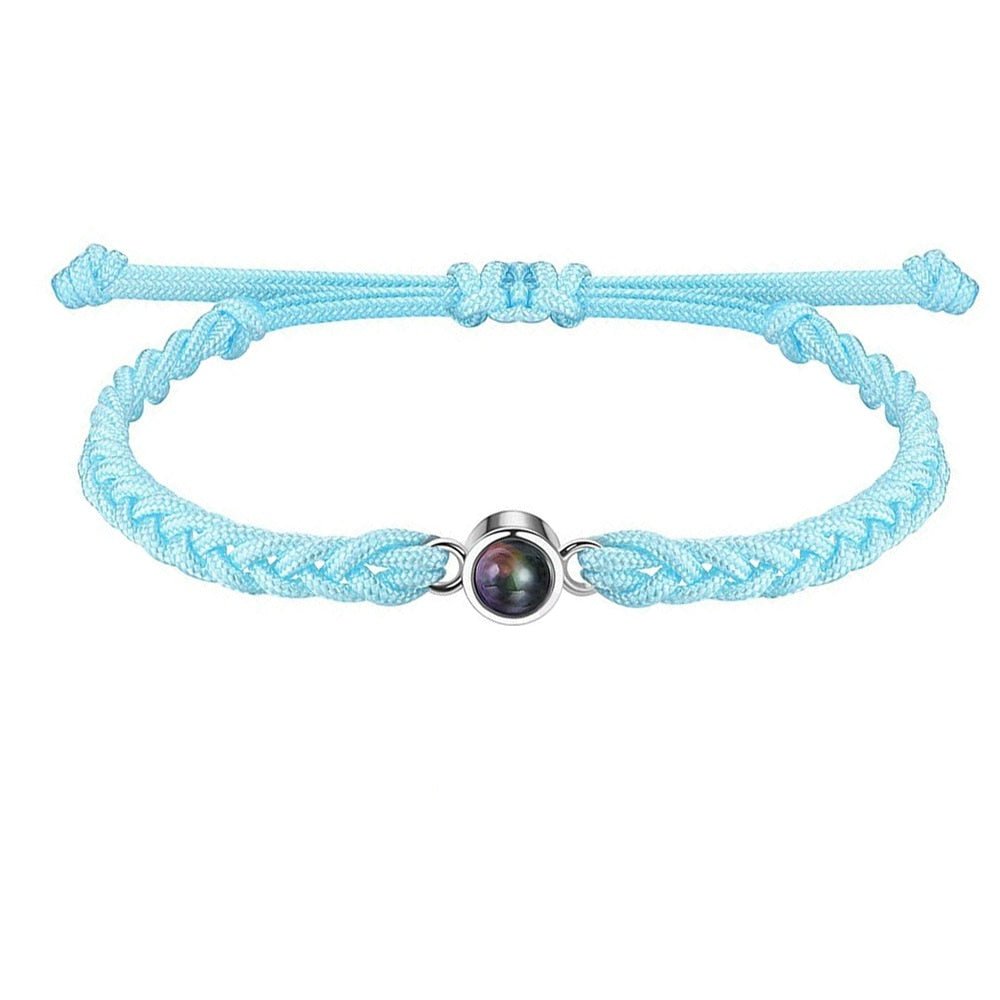 InfinityGlimpse - Hidden Photo Treasure Bracelet