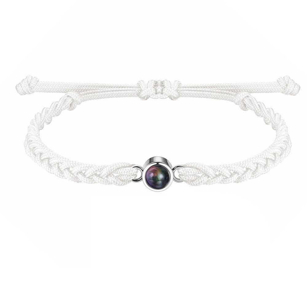 InfinityGlimpse - Hidden Photo Treasure Bracelet