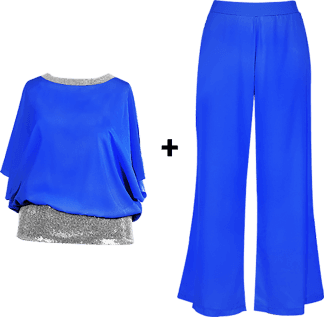 LuminaSet - Sequined Casual Chic Set