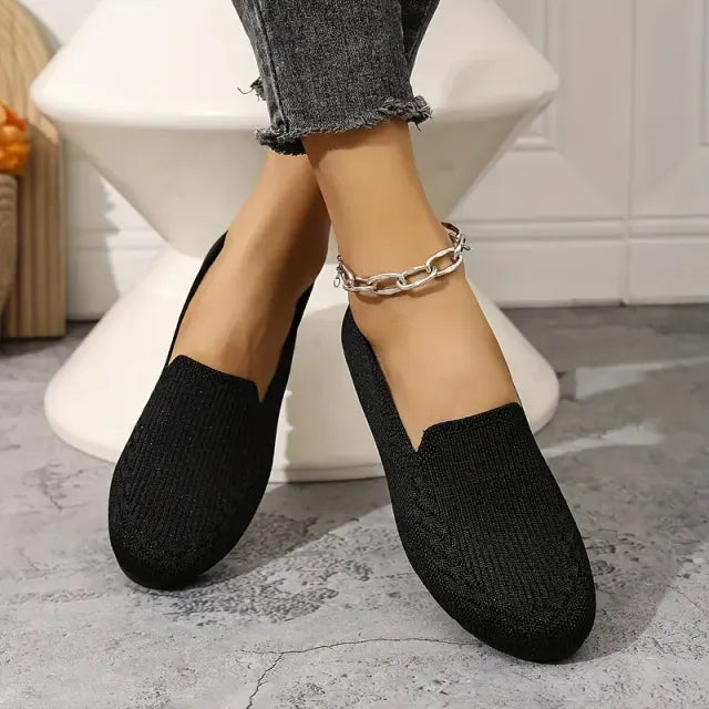 BreezeStep – Knit Casual Loafers for Women