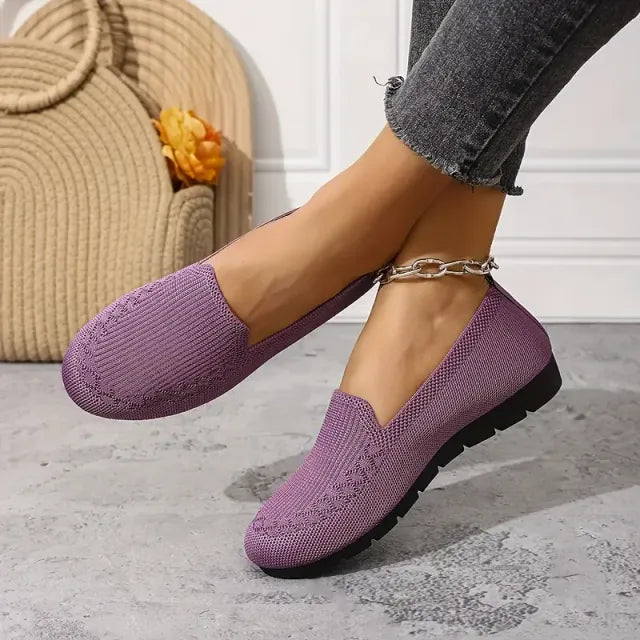 BreezeStep – Knit Casual Loafers for Women