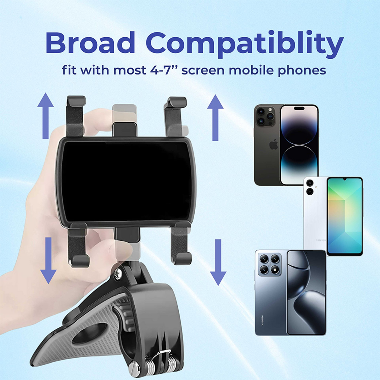 SpinGrip – Universal 360° Dashboard Phone Mount