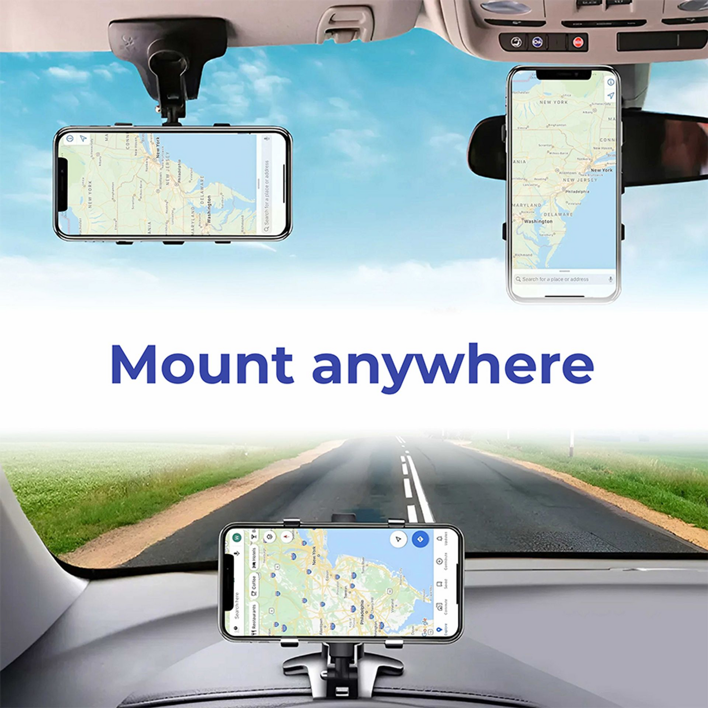 SpinGrip – Universal 360° Dashboard Phone Mount