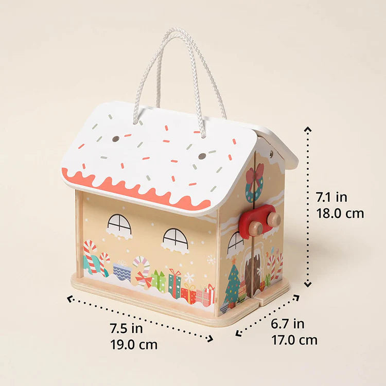 MerryHaus – Montessori Christmas Dollhouse