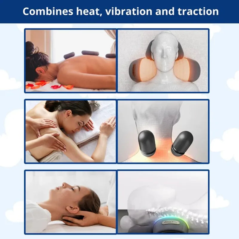 NeckEase – Multi-Function Massage Pillow