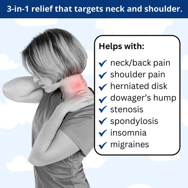 NeckEase – Multi-Function Massage Pillow