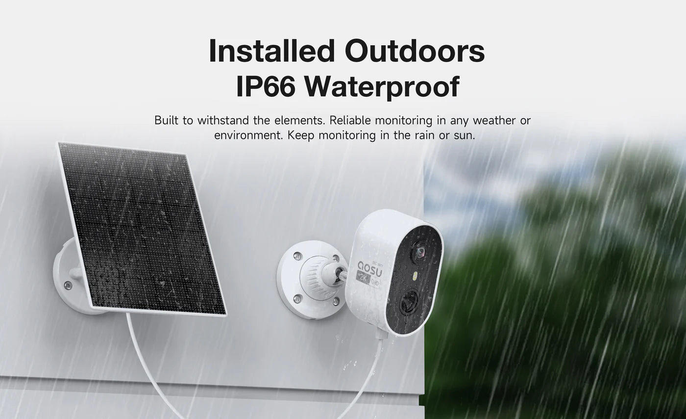 SolarSentinel – Lite Outdoor Security Camera