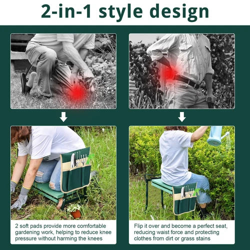 GardenEase - Comfort Kneeler & Seat for Pain-Free Gardening