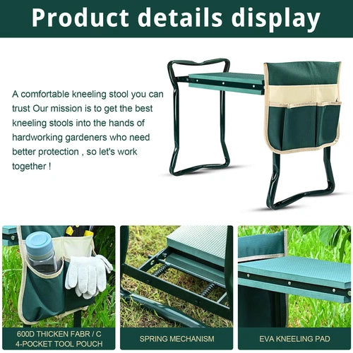 GardenEase - Comfort Kneeler & Seat for Pain-Free Gardening