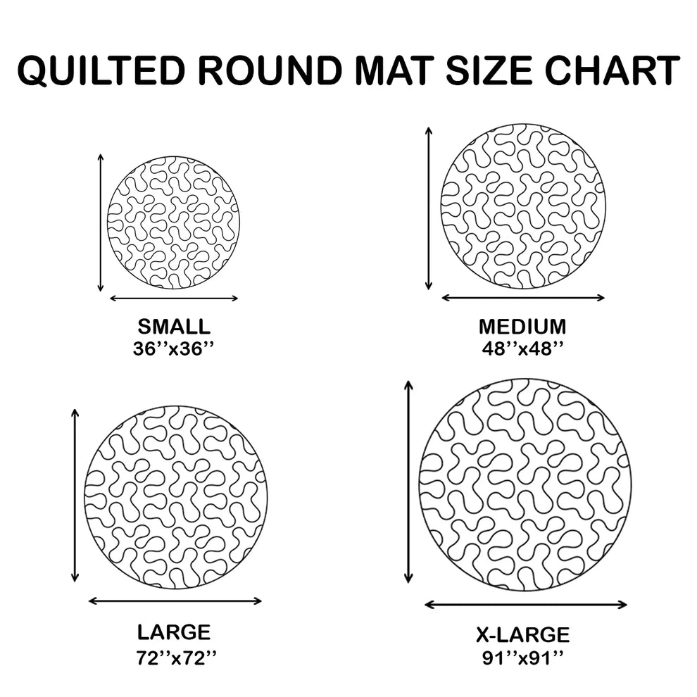 SantaGlow – Quilted Holiday Mat