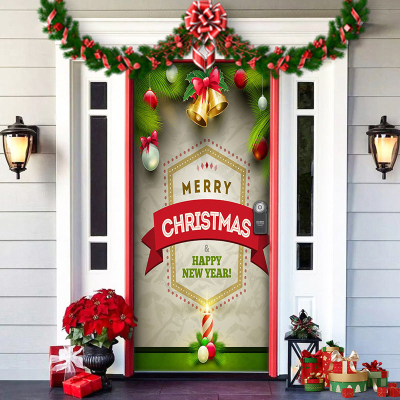 SantaEntry - Quick-Fit Christmas Door Magic Transformation