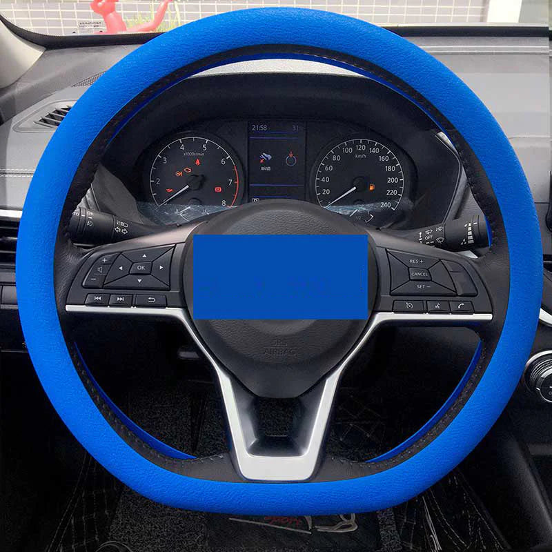 DriveEase – Soft Touch Silicone Steering Cover
