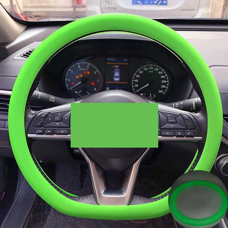 DriveEase – Soft Touch Silicone Steering Cover