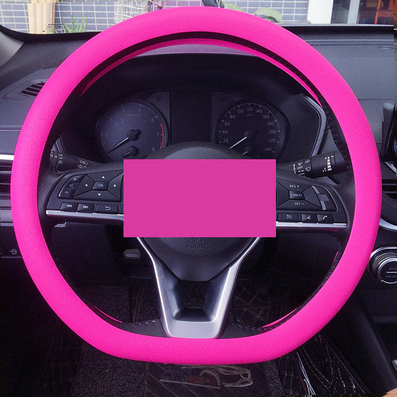 DriveEase – Soft Touch Silicone Steering Cover