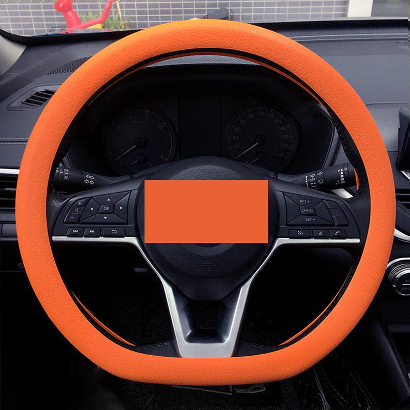 DriveEase – Soft Touch Silicone Steering Cover