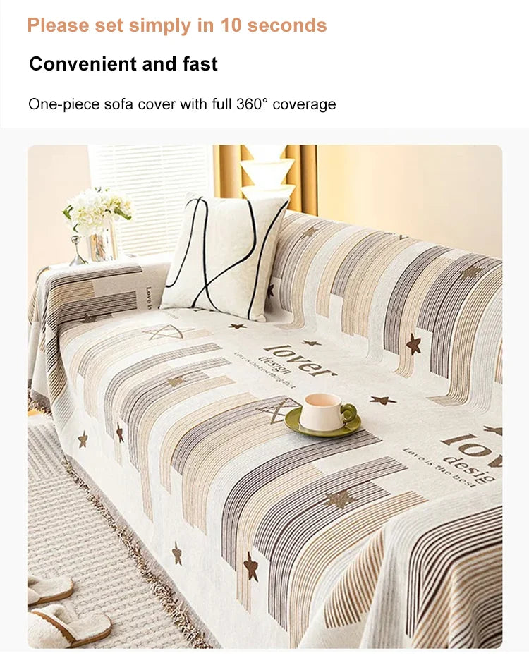 CozyForm – Elegant One-Piece Sofa Cover